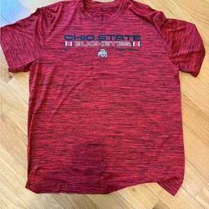 Nike Red Ohio State Graphic Tee